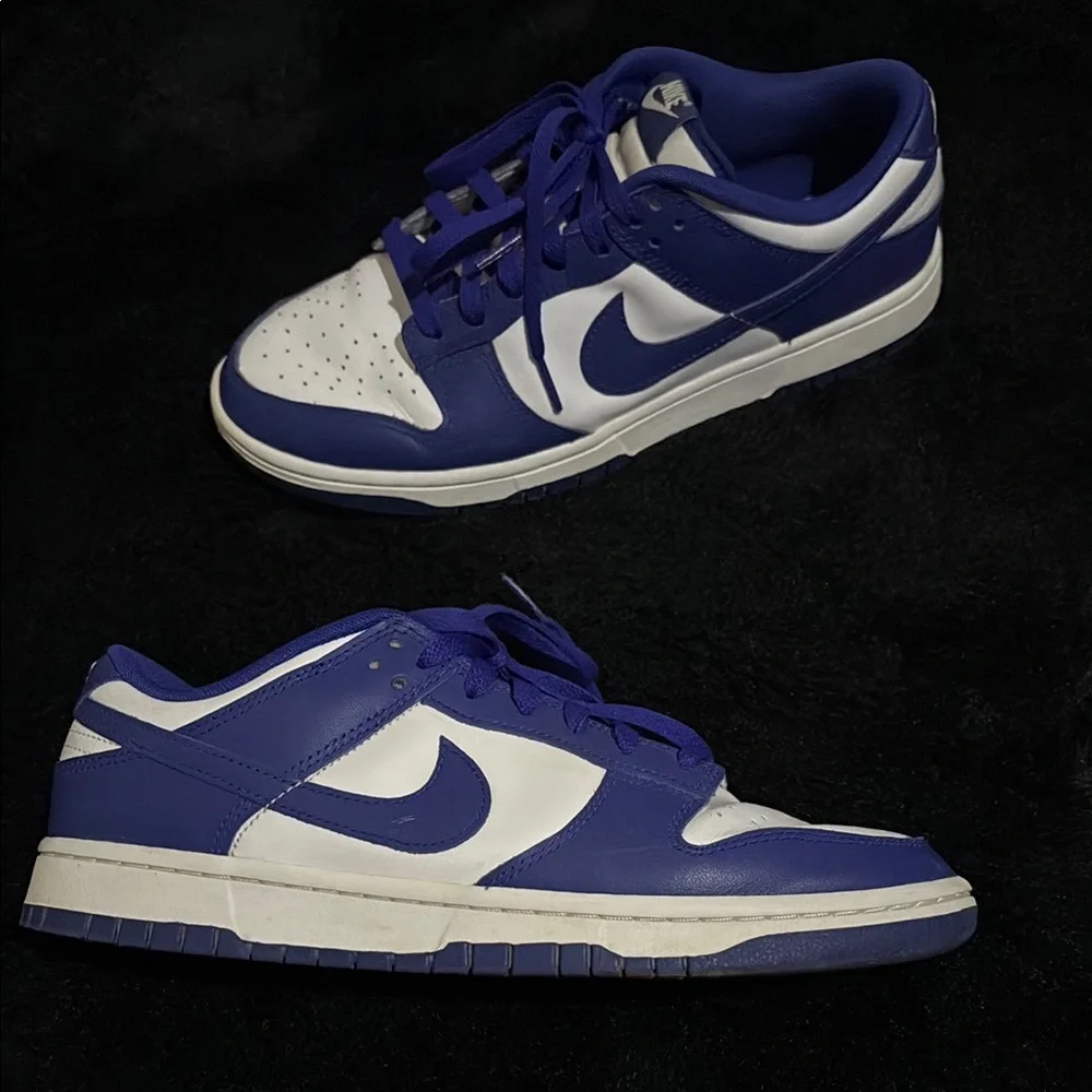 Nike Blue and White Sneakers - Picture 6 of 6